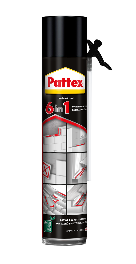 Pattex 6in1 Klej PU uniwersalny wężykowy