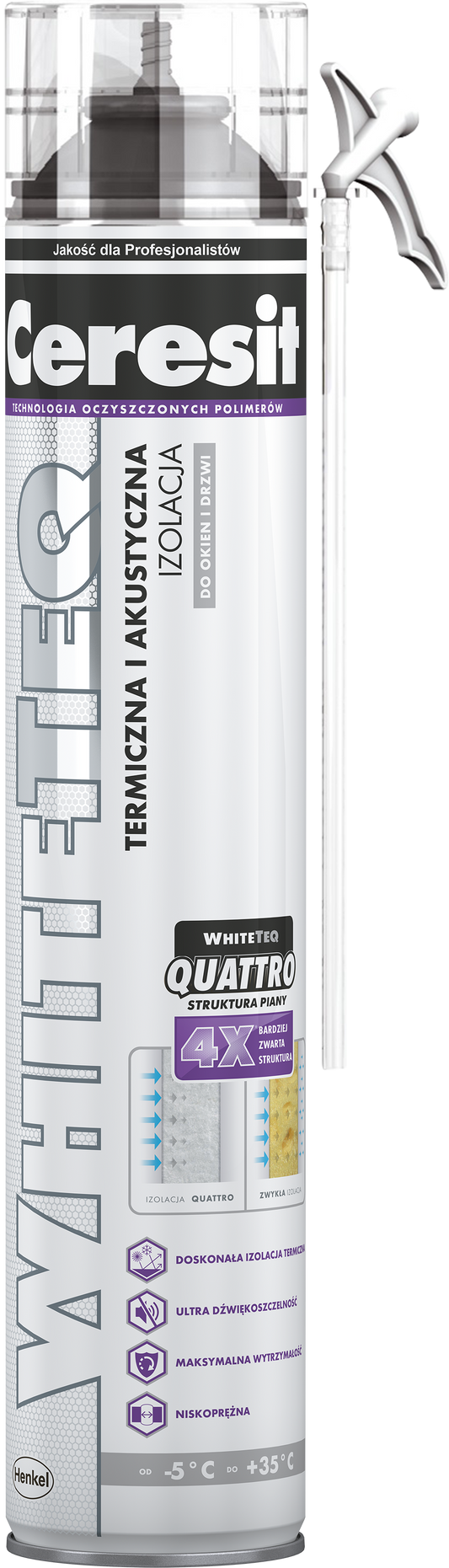 Ceresit piana WhiteTeQ Quattro wężykowa
