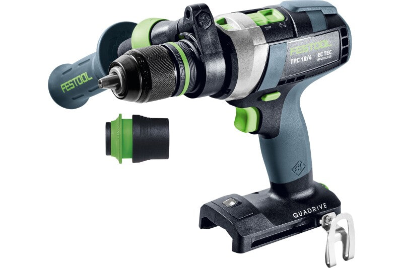 Festool Akumulatorowa wiertarko-wkrętarka udarowa QUADRIVE TPC 18/4-Basic