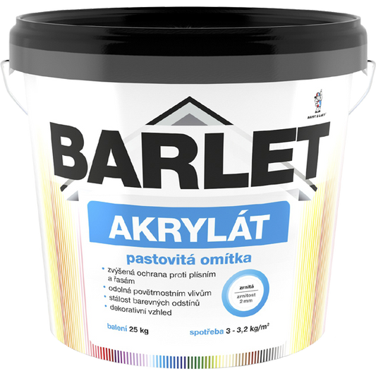 Tynk Dekoracyjny Akrylowy Barlet 25 kg