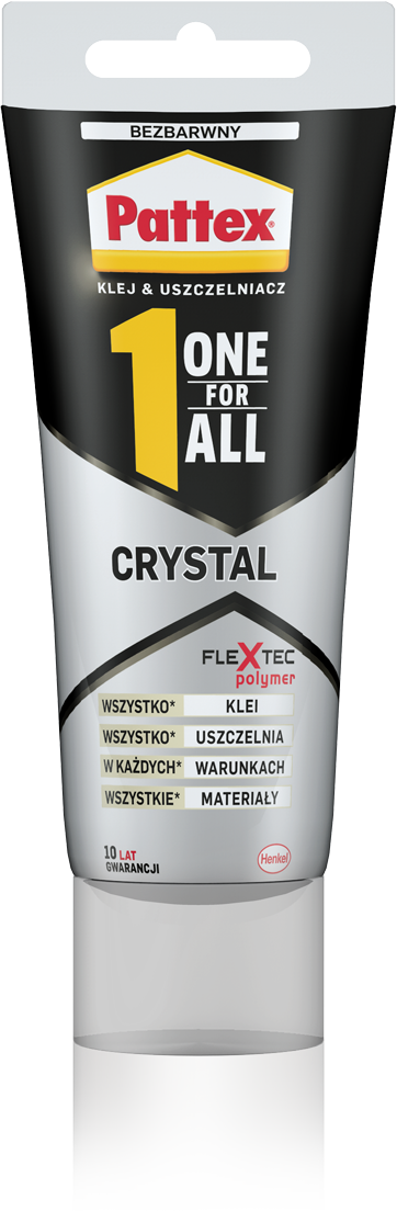 Pattex One4All Crystal w tubce